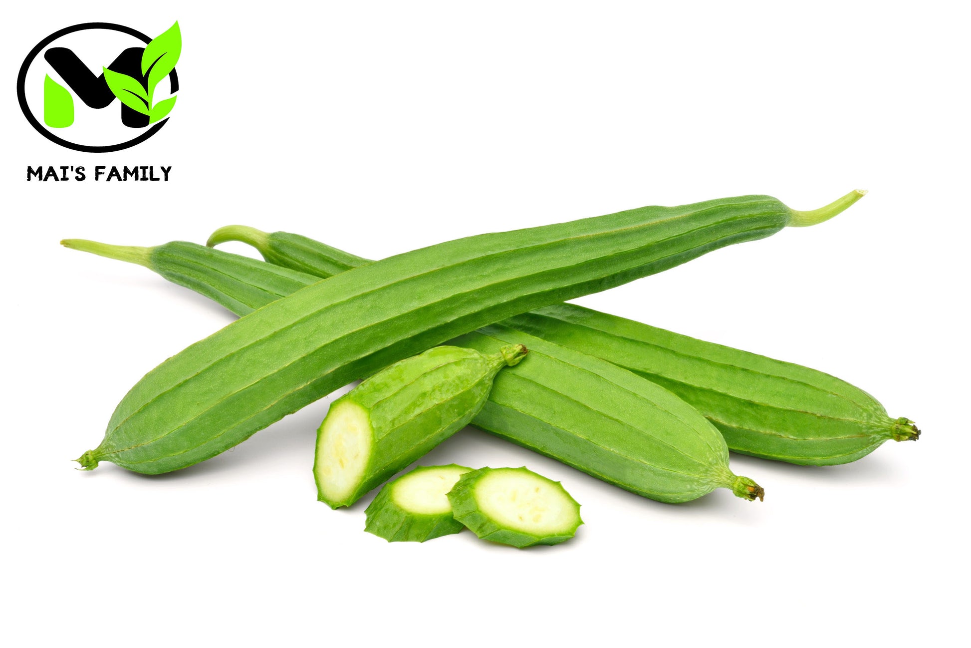 Angled Luffa Seeds - Ridged Sponge Gourd (Mướp Khía)