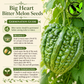 Big Heart Bitter Melon Seeds | Heart-Shaped Bitter Gourd | F1 Hybrid Non-GMO