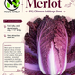 Merlot Chinese Cabbage Seeds – F1 Hybrid Dark Red Napa Cabbage
