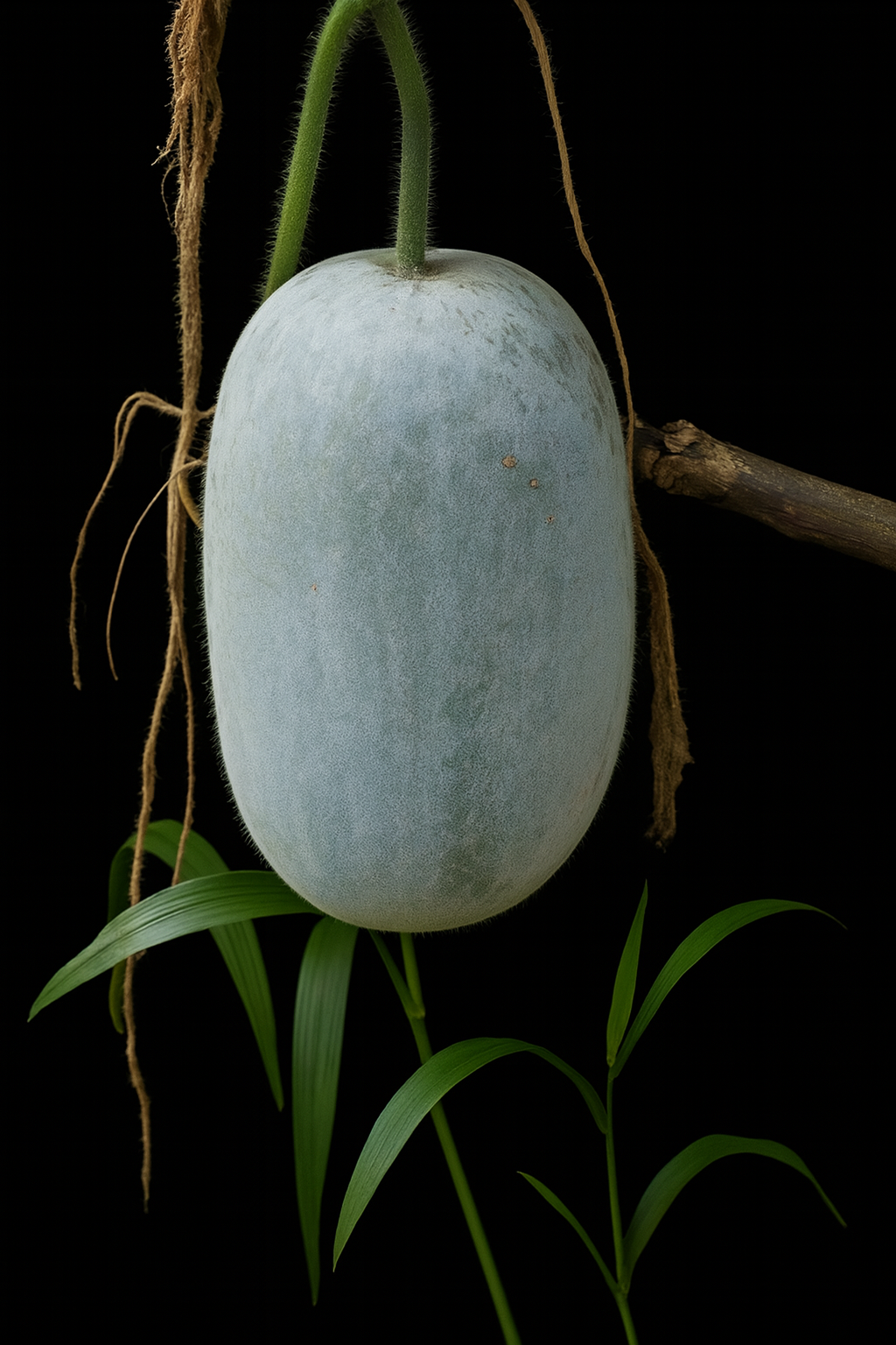 Round Winter Melon Wax Gourd Seeds – Benincasa hispida | Heirloom, Non-GMO Asian Vegetable for Home Garden
