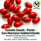 San Marzano Tomato Seeds – Heirloom Non-GMO Indeterminate Paste Tomato