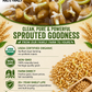 Organic Hard White Wheat Berries Seeds – Mill Direct Grain for Wheatgrass, Sprouting & Home Milling
