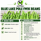 Blue Lake Pole FM1K Bean Seeds – Heirloom Non-GMO Pole Snap Beans