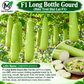 Long Bottle Gourd F1 Seeds – Non-GMO Calabash Opo Squash