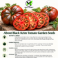 Black Krim Tomato Seeds – Heirloom Non-GMO Dark Slicing Tomato