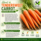 Tendersweet Carrot Seeds – Heirloom Non-GMO