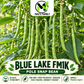Blue Lake Pole FM1K Bean Seeds – Heirloom Non-GMO Pole Snap Beans