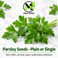Plain or Single Parsley Seeds – Heirloom Non-GMO