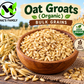 Organic Oat Groats – Hulled Oats Bulk Grain