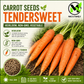 Tendersweet Carrot Seeds – Heirloom Non-GMO